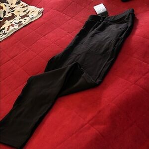 Women's Black stretch Straight Leg Pants